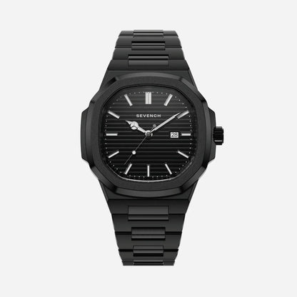 Sevench Valen All Black | Affordable Men's Watch | Italian Quartz Movement & Water Resistant 
