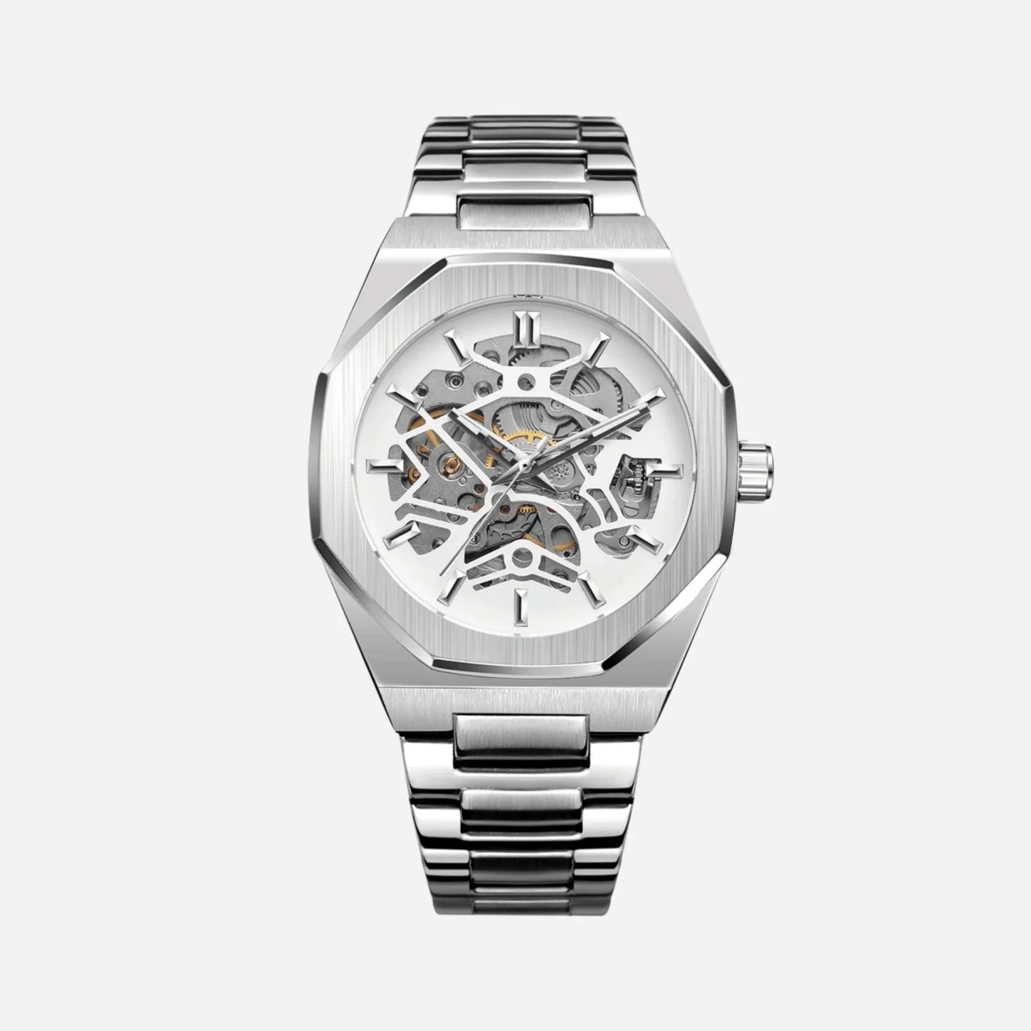 Sevench Vanguard Silver | Affordable Men's Watch |  Quartz Movement & Water Resistant