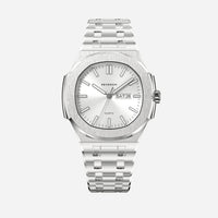 Silver & White